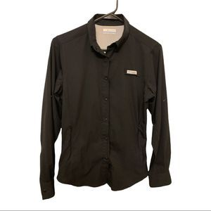 Columbia PFG XS Black Long Sleeve Shirt